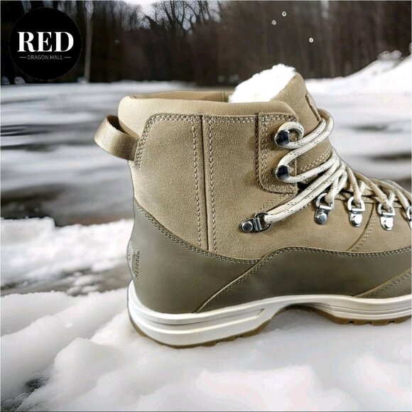 UGG SAND BRECKEN LACE EXTREME WATERPROOF WINTER BOOTS - WOMEN'S SIZE 8 - Picture 14 of 14